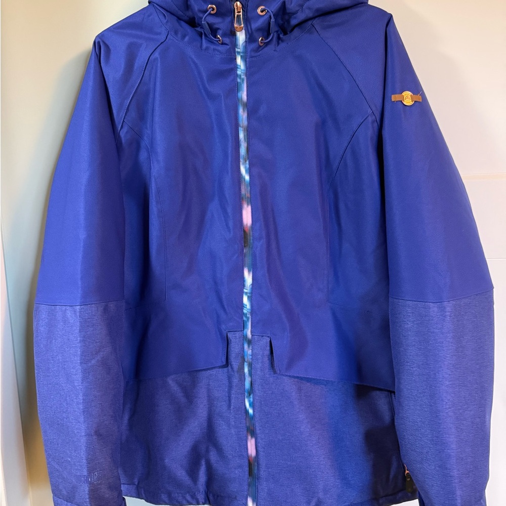 Firefly Royal Blue Ski Jacket with Colorblock Design